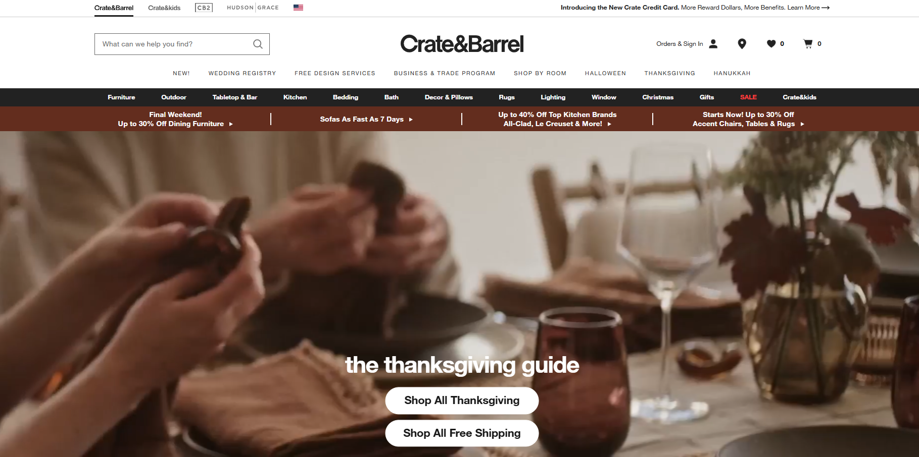 Crate & Barrel - Image 1